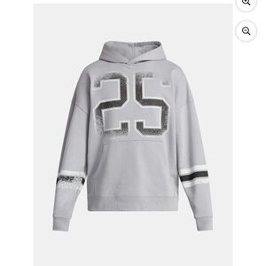 No Boundaries Varsity Hoodie with Long Sleeves, Men's & Big Men's VARIOUS SIZES